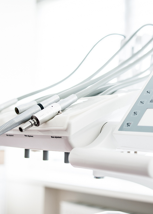 Close up of advanced dental technology in Plano