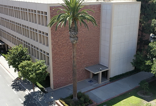 Building on university campus