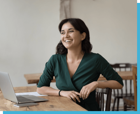photo of woman smiling